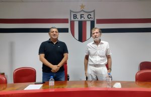 Eduardo Esteves e José Hermenegildo De Martin (Foto: Vinicius Brino/Botafogo FC)